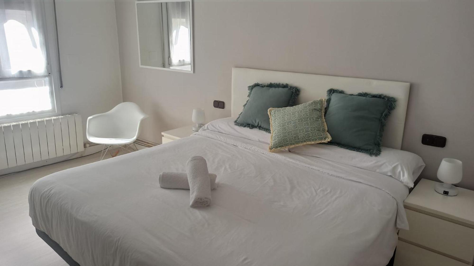 Ohana, Apartamento-Parking Privado Gratis-Centrico-Wifi-Ascensor-Sin Cuestas-82M2 Bermeo Kültér fotó